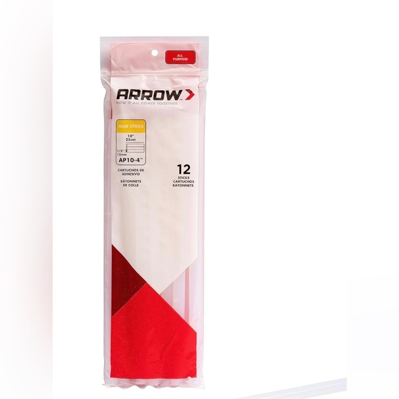 Arrow AP10-4 All Purpose Full Size Glue Sticks for Hot Glue Guns - Picture 3 of 4